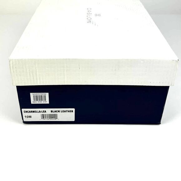 New Caslon Women Shoes Slides Black Leather Sandal Shoes Carmella-Lea US 10 - Picture 11 of 12